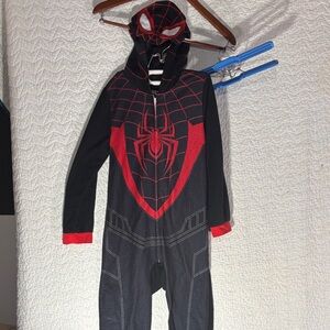 Spiderman Kids PJs - Red and Black Design